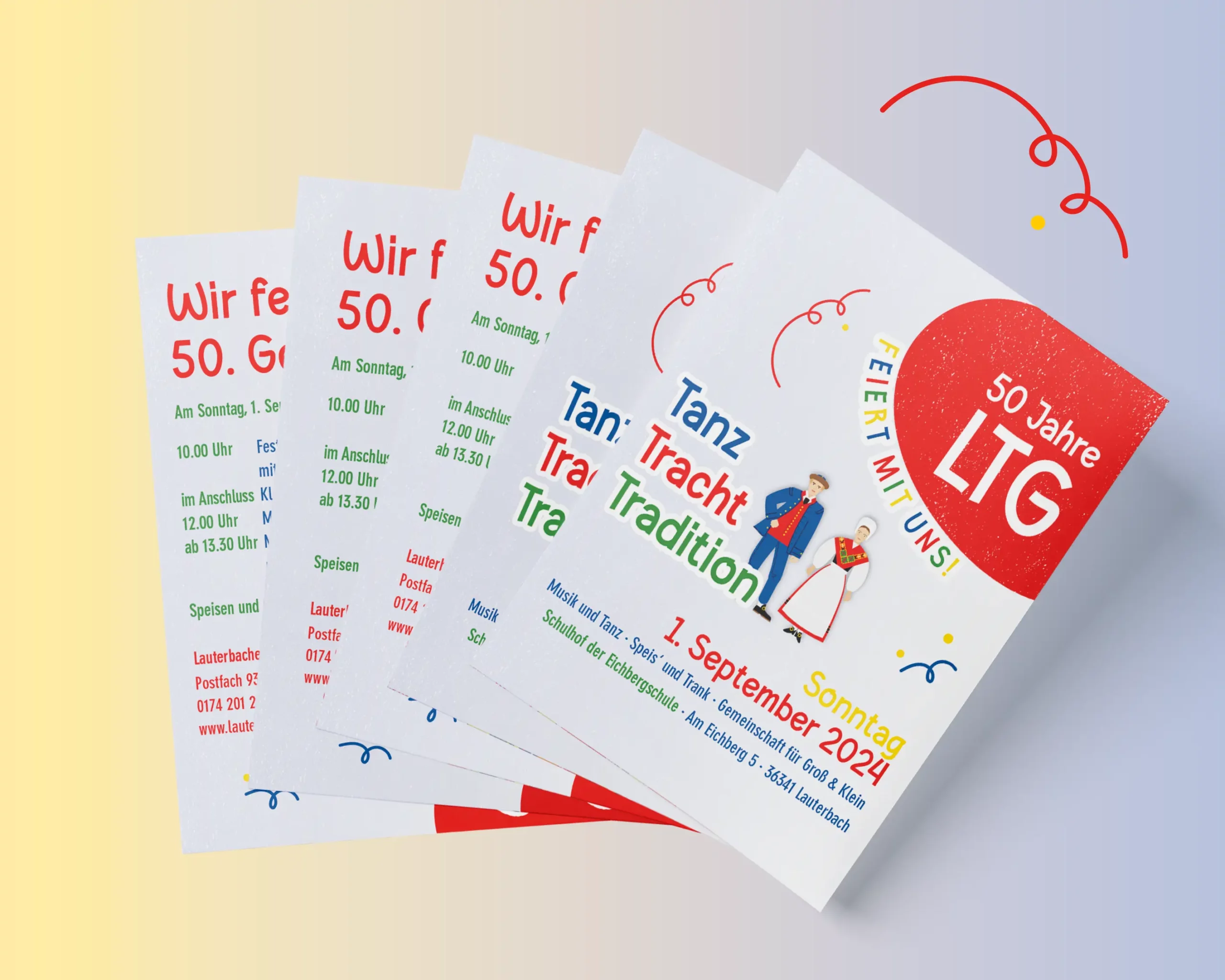 Mockup Flyer 50 Jahre