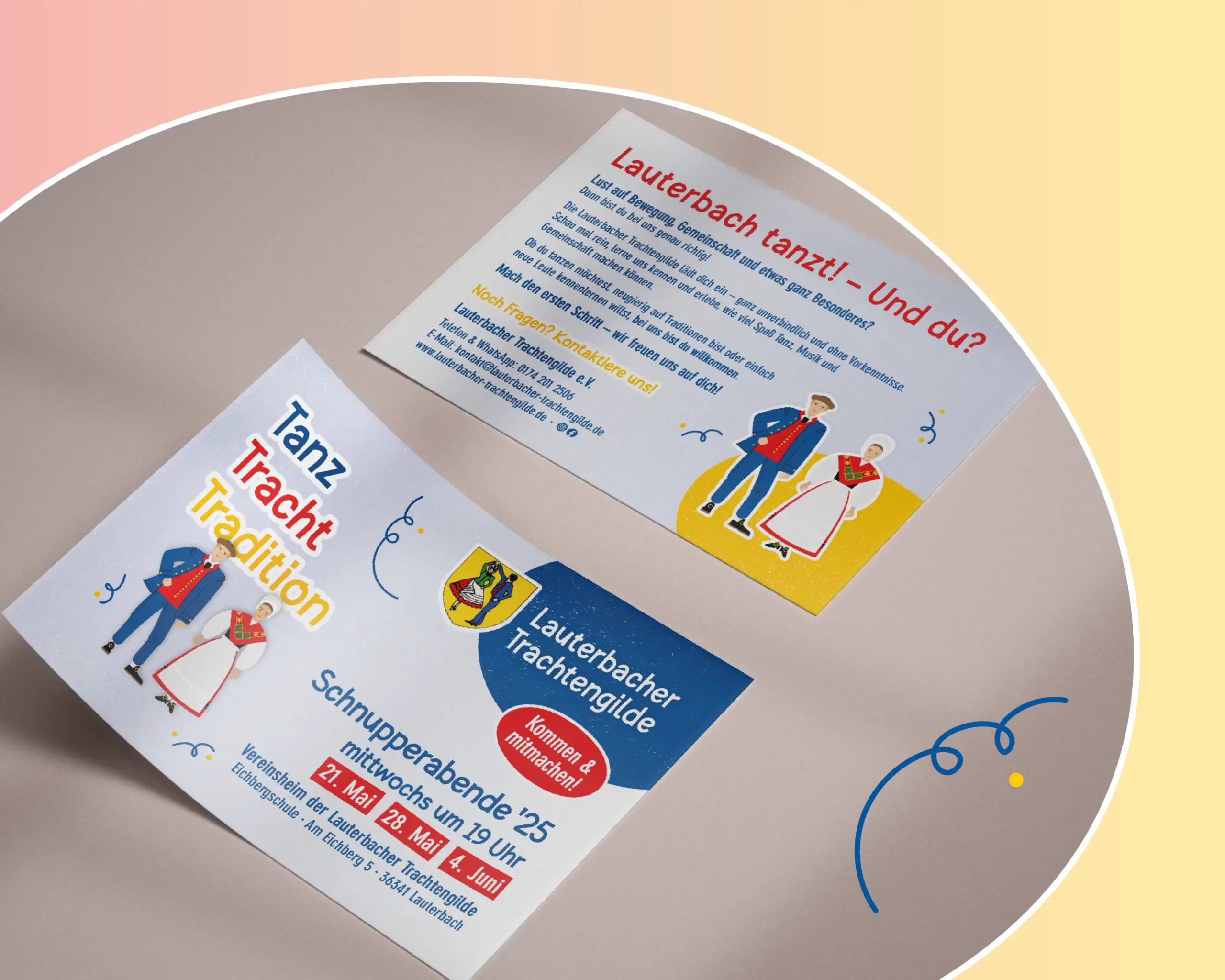 Mockup Flyer Recruitingkampagne